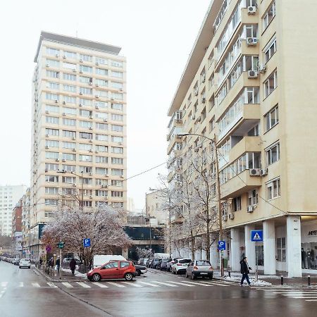 Parkview Apartment - Spectacular View & 2 Bedrooms Bukarest Exteriör bild